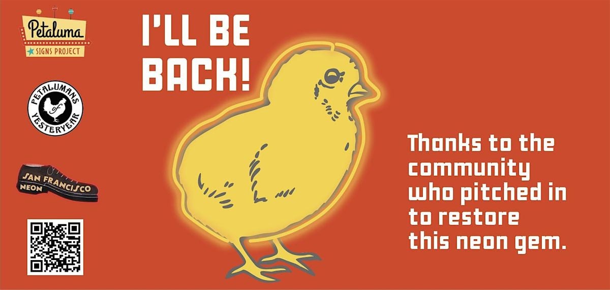 Neon Chick Returns Home: Lighting Celebration
