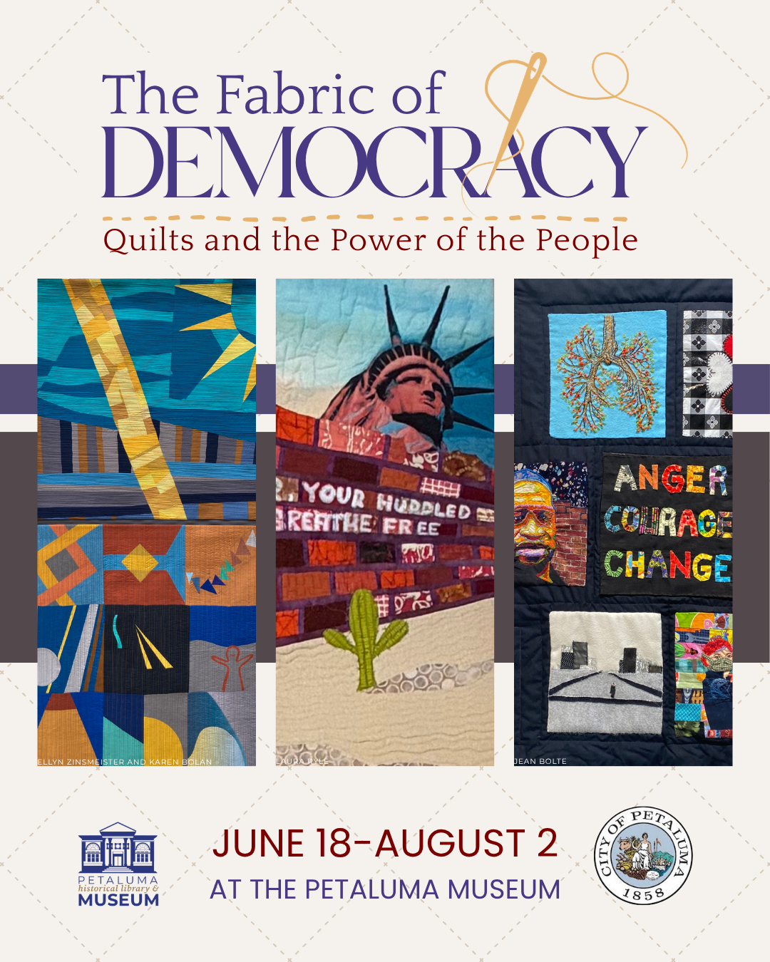The Fabric of Democracy: Quilts and the Power of the People