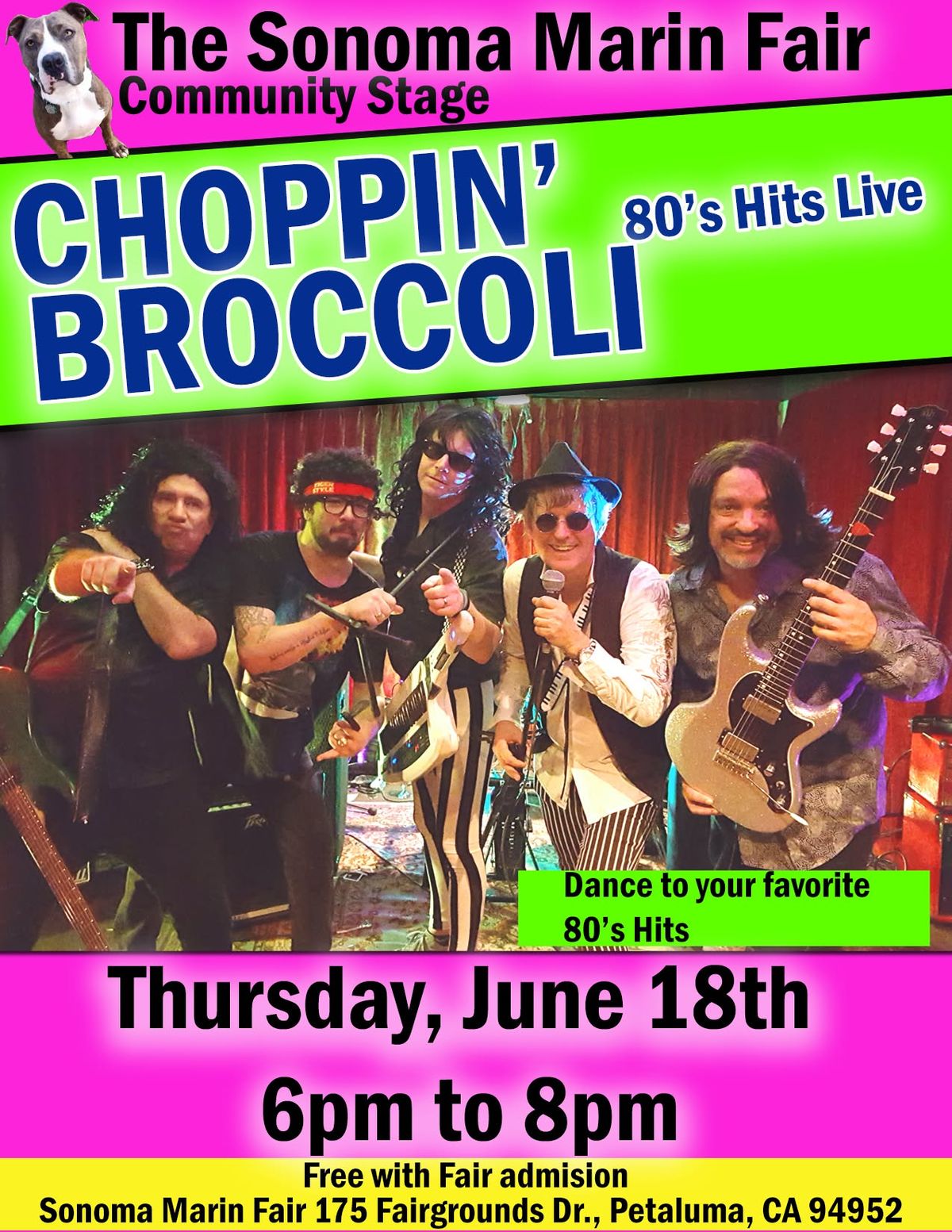 Choppin’ Broccoli live at the Sonoma Marin Fair
