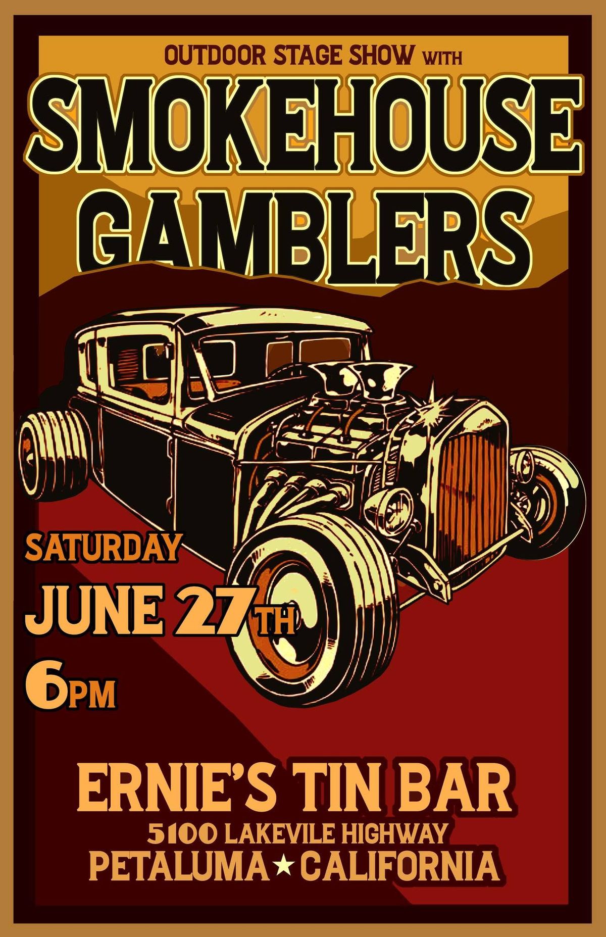 Ernie’s Tin Bar – Smokehouse Gamblers Live