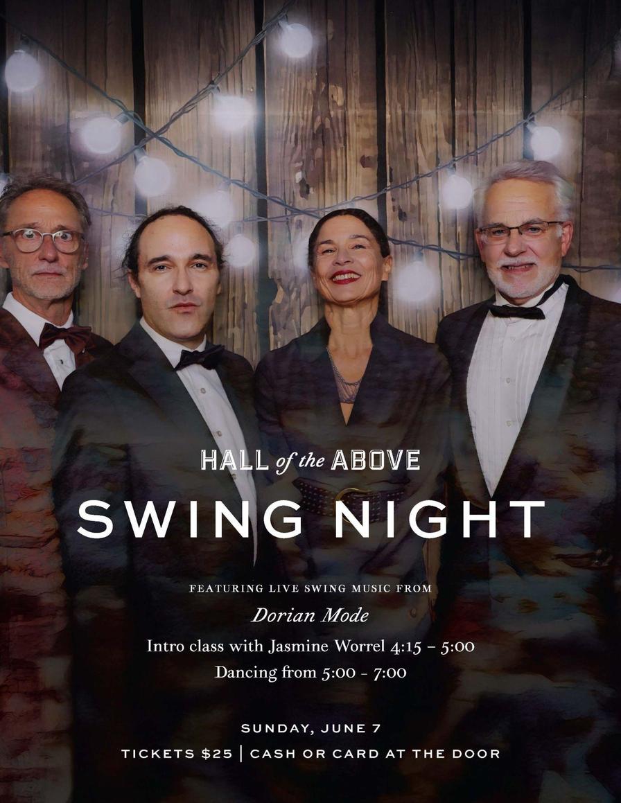 Sunday Swing Night at Hall of the Above
