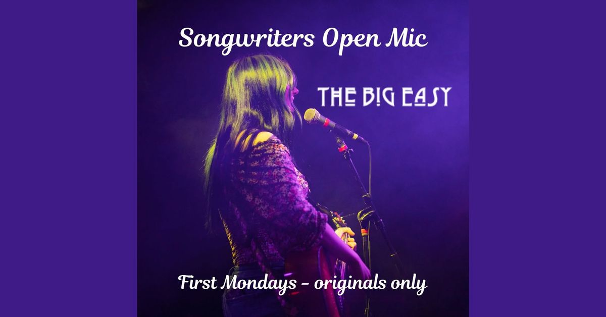 Songwriters Open Mic hosted by Kevin Hutchinson