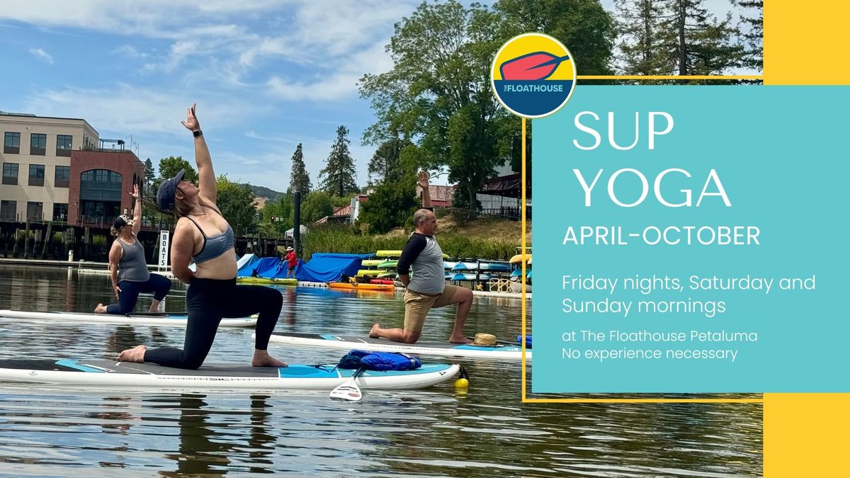 SUP Yoga at The Floathouse Petaluma