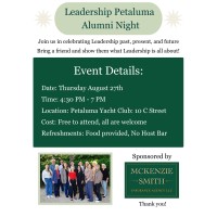 Leadership Petaluma Alumni Night