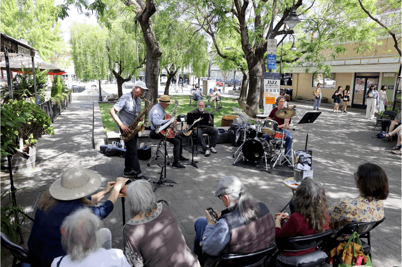 Live Jazz in the Plaza