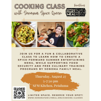 Sonoma Family Meal Cooking Class with Sonoma Spice Queen