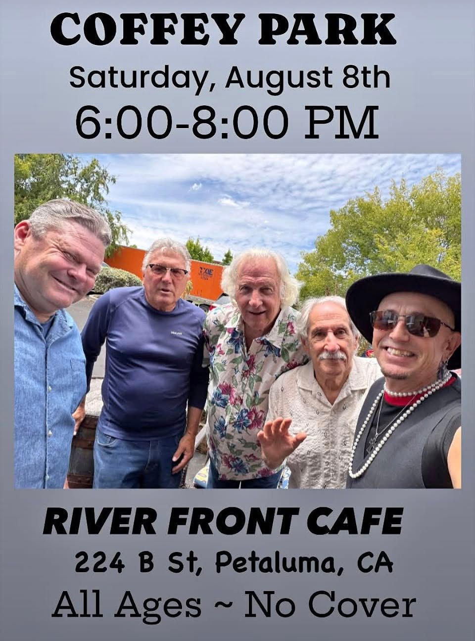 COFFEY PARK SAILS AHEAD @ RIVER FRONT CAFE
