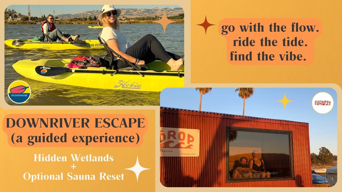 Petaluma River Downriver Run & Optional Sauna + Cold Plunge