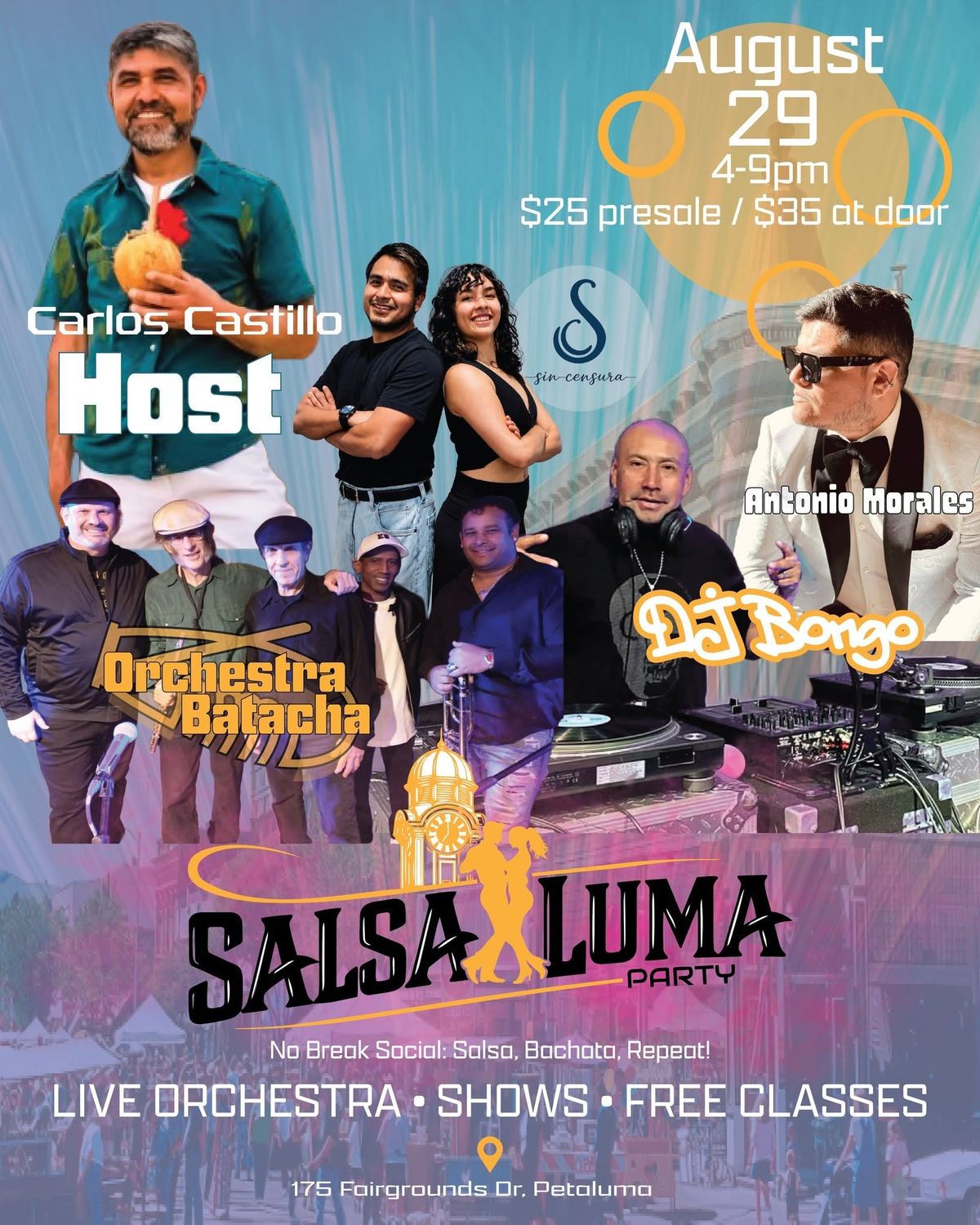 Salsa Luma Party at the Fair!