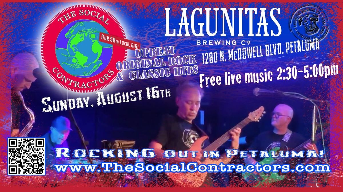 The Social Contractors 50th Show – Live @ Lagunitas!