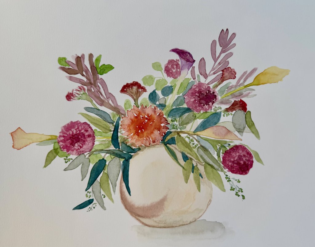 Clay + Bloom: Ceramics, Flowers & Watercolor Workshop