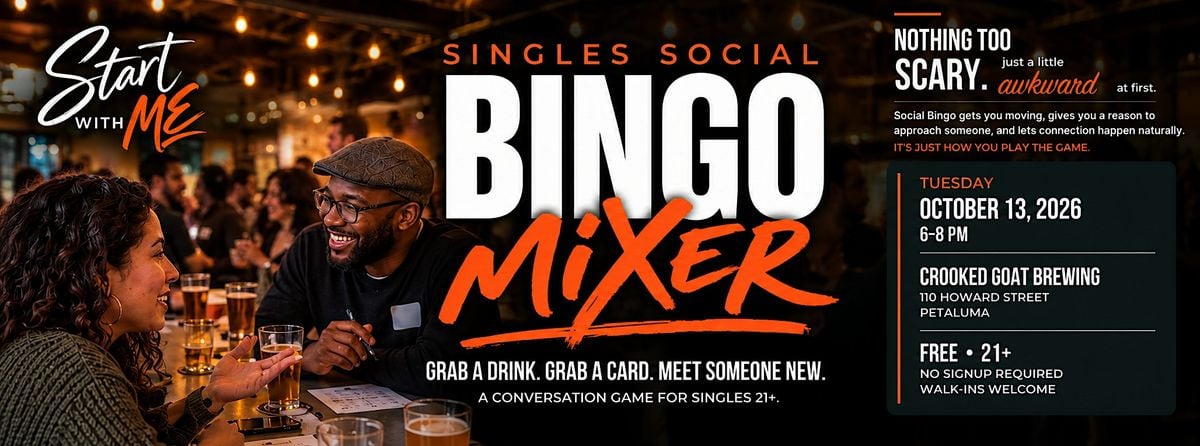 Singles Social Bingo at Crooked Goat