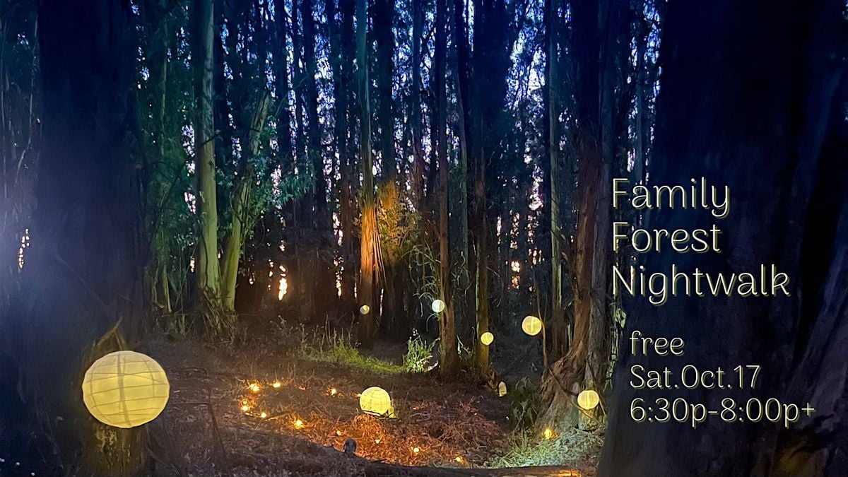 Family Forest Nightwalk and Crafts