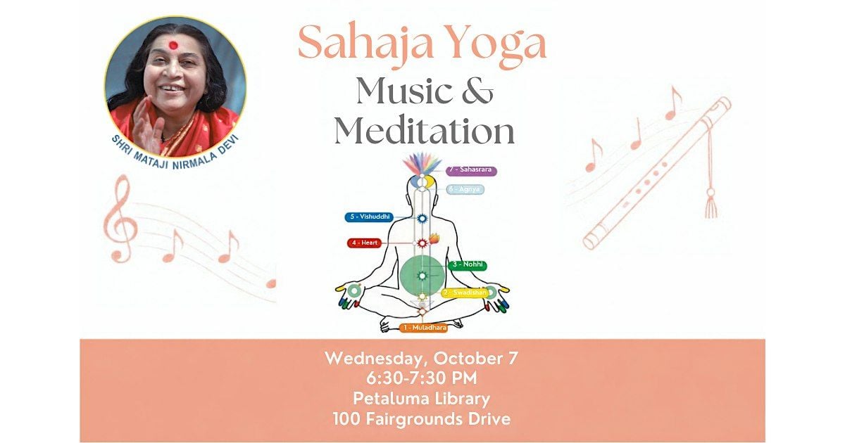 Free Live Music & Meditation at Petaluma Library