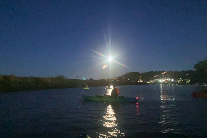 Petaluma River Full Moon Paddle (Hunterâs Moon!)