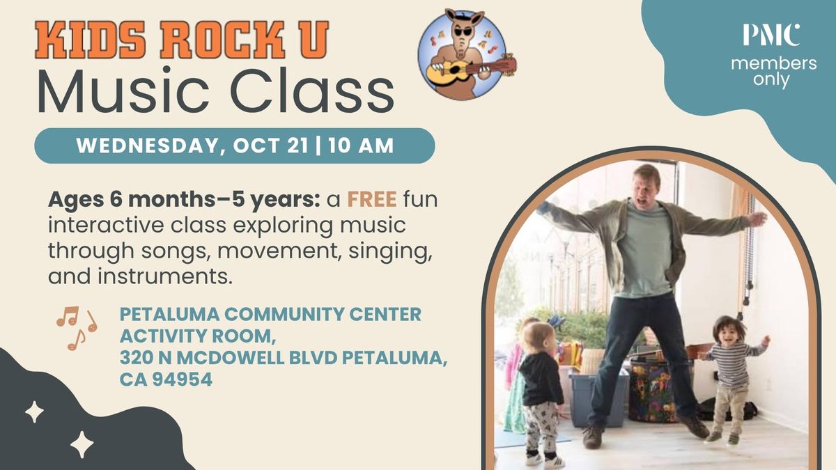 (Free) Kids Rock U Music Class