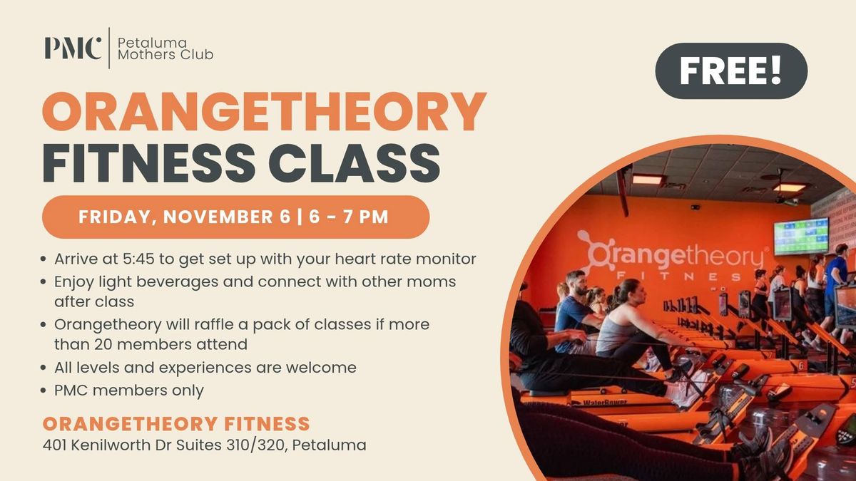 (FREE) Orangetheory Fitness Class