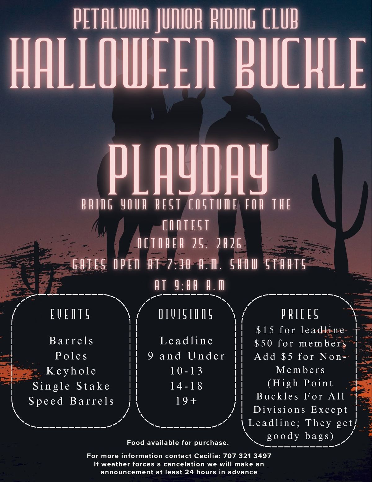 HALLOWEEN BUCKLE PLAYDAY