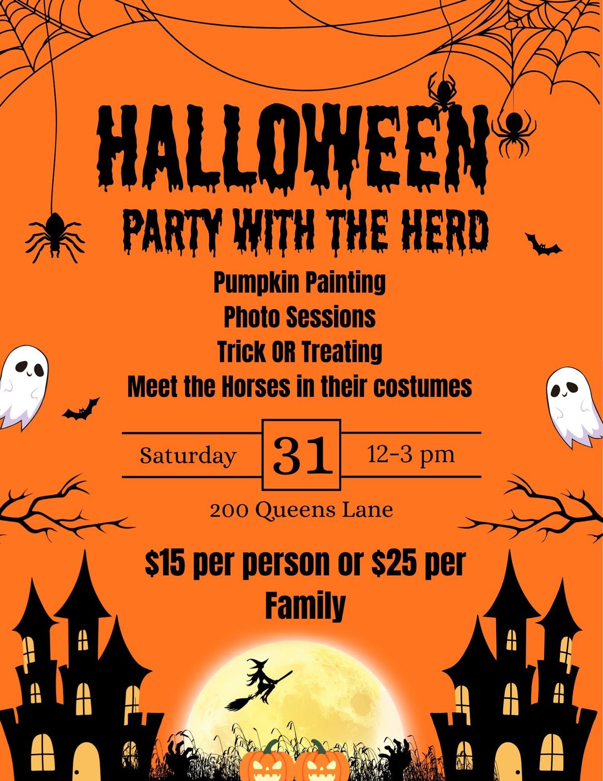 Halloween Part with the Herd