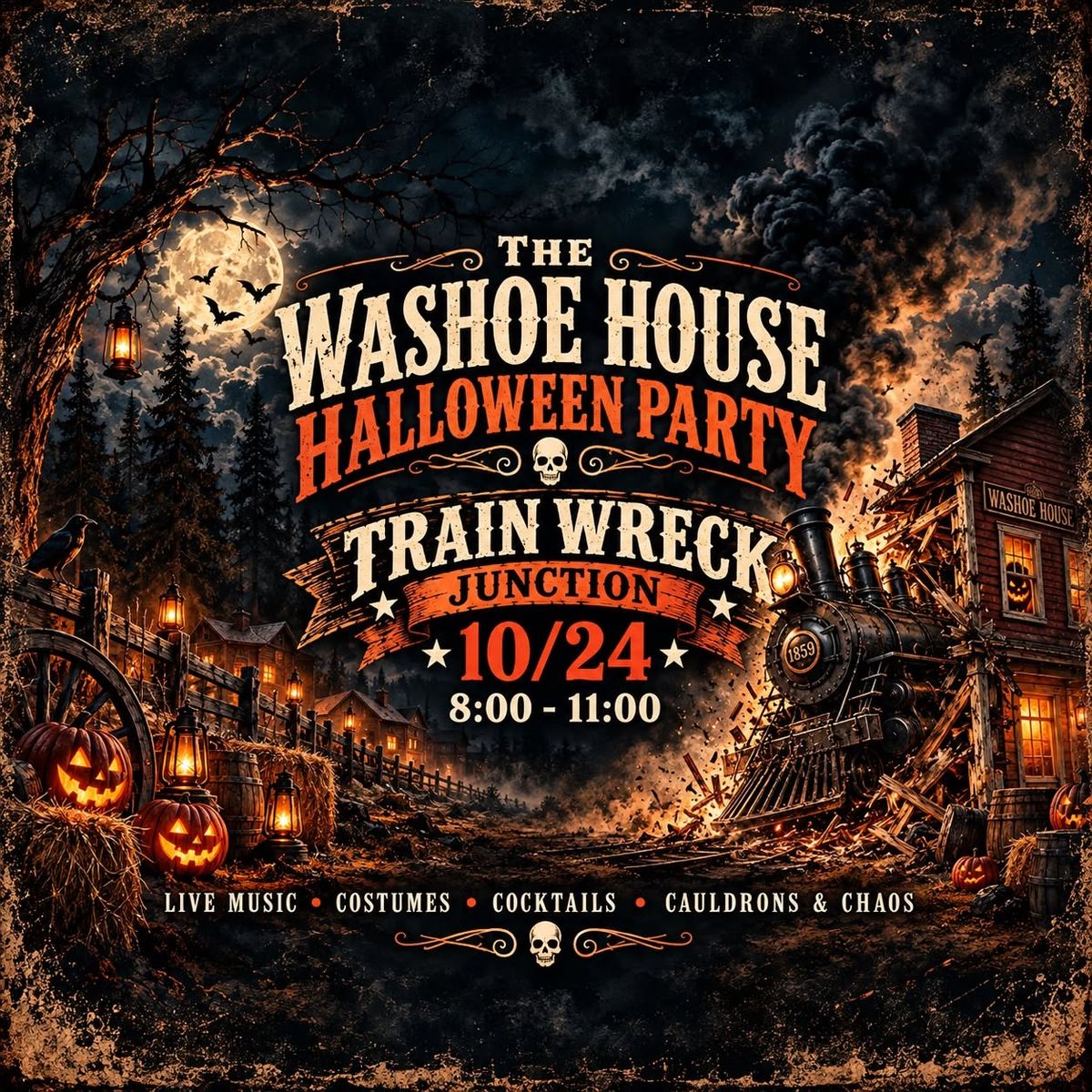 Washoe House Halloween Party!!