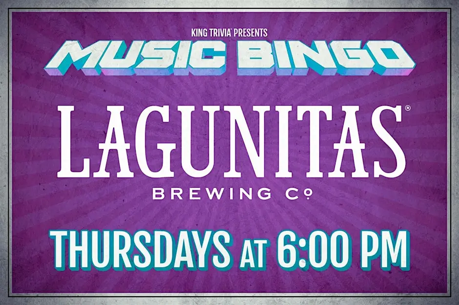 Music Bingo at Lagunitas Brewing (Petaluma)